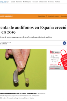 Informe sector Audfonos en El Heraldo