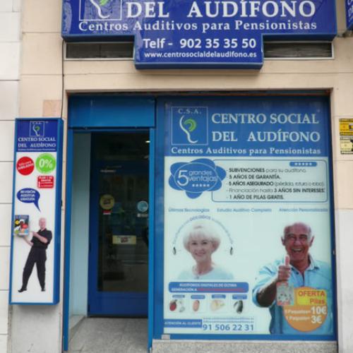 Audfonos en MADRID, Centro Social del Audfono / Paseo Acacias / CLINISORD Acacias