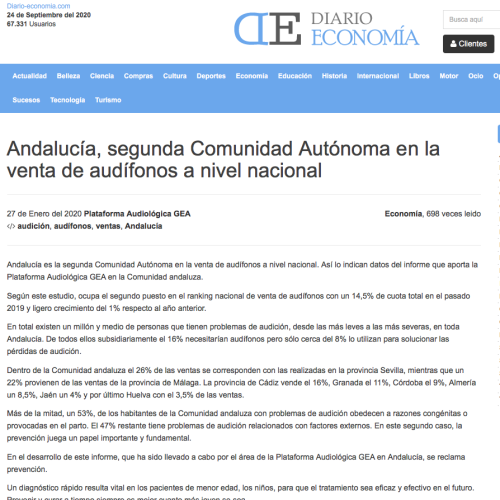 Andaluca en Diario Economa