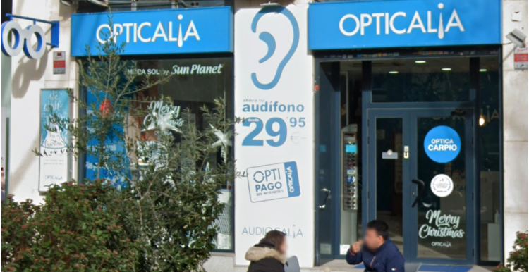 Audfonos en MADRID, Opticalia Carpio 