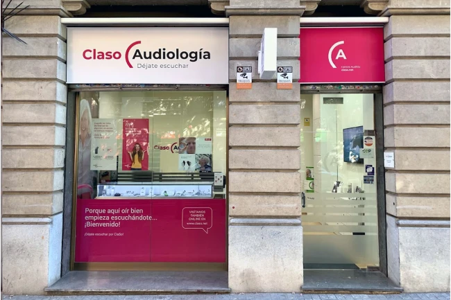 Audfonos en BARCELONA, Centro Auditivo Claso Eixample Derecho