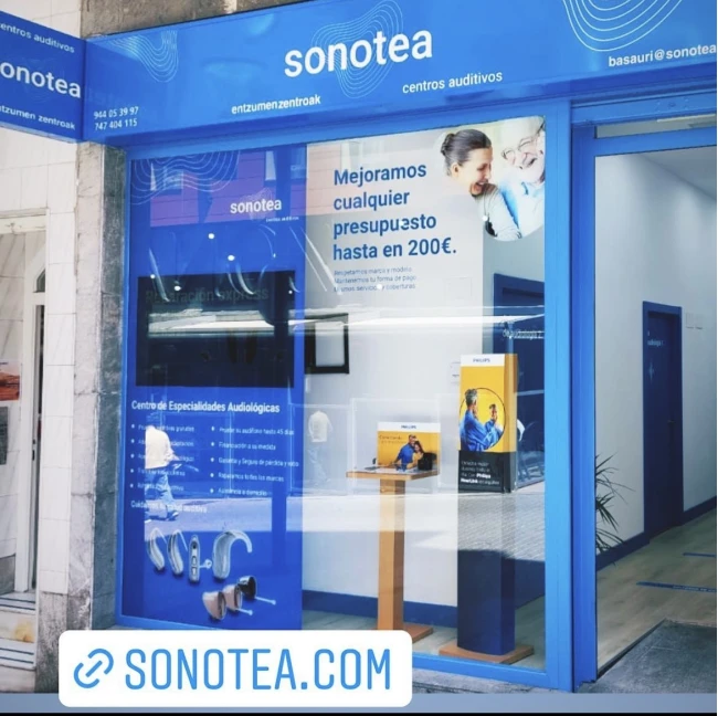 Audfonos en BIZKAIA, Centros Auditivos Sonotea Santurtzi